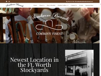 Sombrero Brands website screenshot